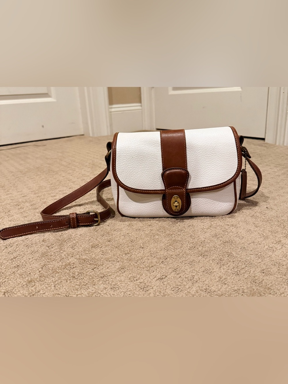 VINTAGE COACH - Coach Sheridan Mayfield saddle bag from 1990’s